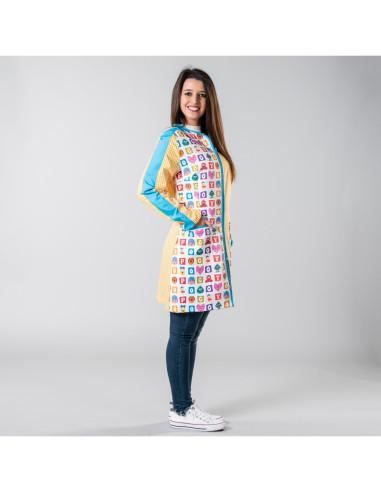 https://www.ropadetrabajo.com: Bata escolar Garys Pocoyo Dados OUTLET
