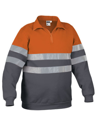 https://www.ropadetrabajo.com: Sudadera de alta visibilidad combinada Road Valento
