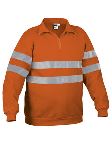 https://www.ropadetrabajo.com: Sudadera de alta visibilidad combinada Road Valento