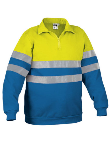 https://www.ropadetrabajo.com: Sudadera de alta visibilidad combinada Road Valento