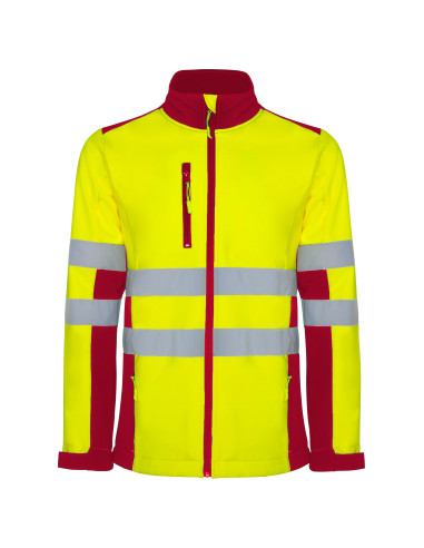 https://www.ropadetrabajo.com: Softshell bicolor allta visibilidad Antares Roly
