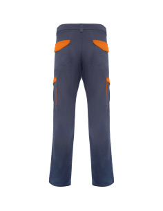 https://www.ropadetrabajo.com: Pantalón de trabajo multibolsillos bicolor Trooper Roly