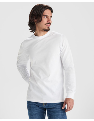 https://www.ropadetrabajo.com: Camiseta M/L hombre con puños 100% algodón Pointer Roly