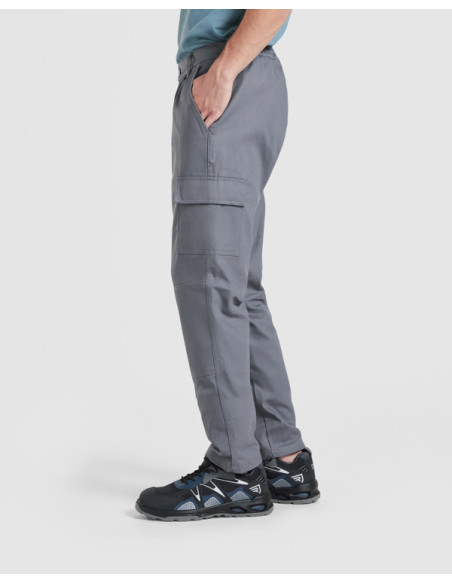 https://www.ropadetrabajo.com: Pantalón de trabajo para hombre 100% algodón Safety Roly