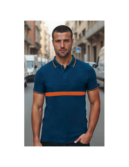 https://www.ropadetrabajo.com: Polo de manga corta para Protección Civil Sever Valento