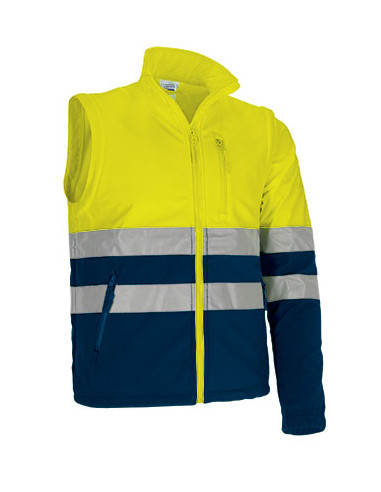 https://www.ropadetrabajo.com: Chaqueta softshell desmontable A/V Brampton Valento