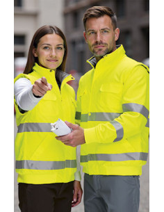 https://www.ropadetrabajo.com: Cazadora impermeable desmontable A/V Flinders Valemto