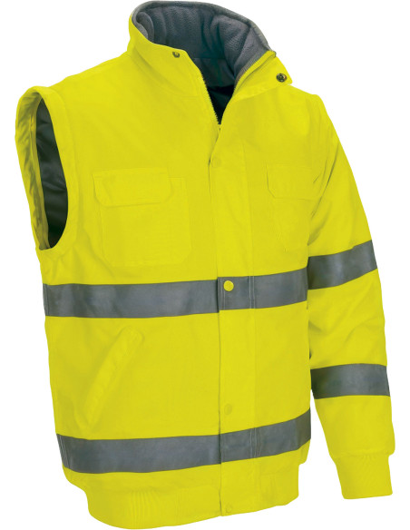 https://www.ropadetrabajo.com: Cazadora impermeable desmontable A/V Flinders Valemto