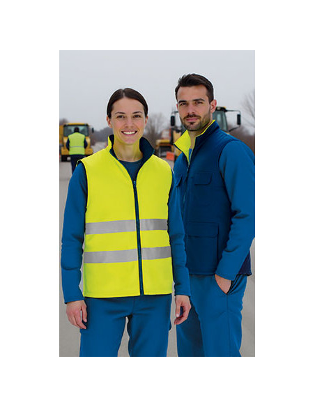 https://www.ropadetrabajo.com: Chaleco reversible de alta visibilidad Hércules Valento