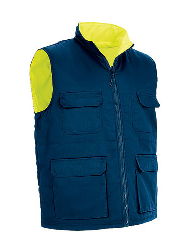 https://www.ropadetrabajo.com: Chaleco reversible de alta visibilidad Hércules Valento