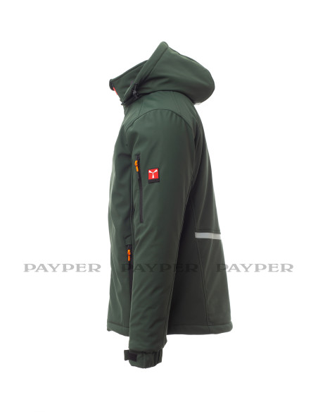 https://www.ropadetrabajo.com: Chaqueta softshell acolchada para Hombre Creek Pad Payper