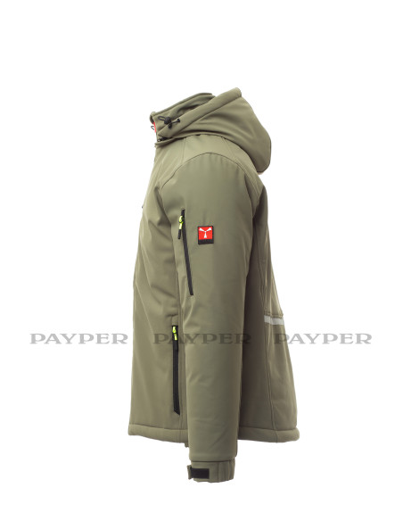 https://www.ropadetrabajo.com: Chaqueta softshell acolchada para Hombre Creek Pad Payper