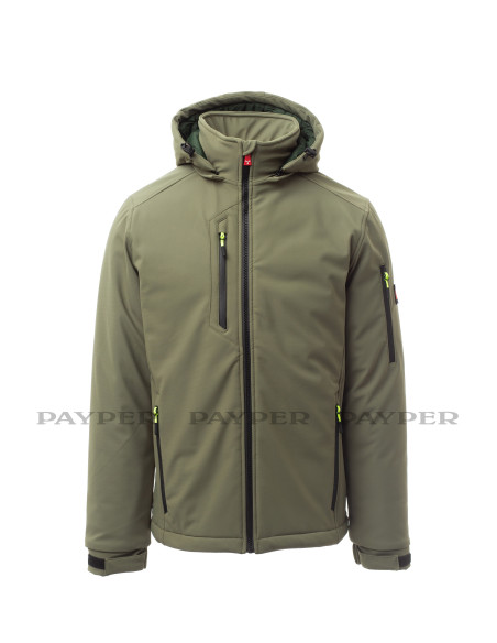 https://www.ropadetrabajo.com: Chaqueta softshell acolchada para Hombre Creek Pad Payper
