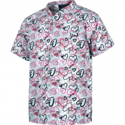 https://www.ropadetrabajo.com: OUTLET Casaca Sanitaria Estampado Corazones Workteam