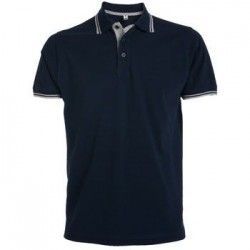 https://www.ropadetrabajo.com: Polo de trabajo bicolor en manga corta Montreal Roly 2