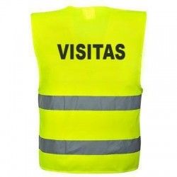 https://www.ropadetrabajo.com: Chaleco de alta visibilidad con serigrafía Visitas