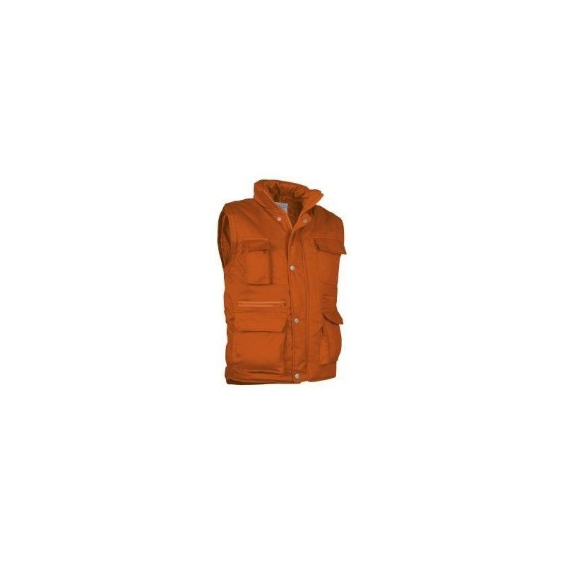 https://www.ropadetrabajo.com: Chaleco de trabajo multibolsillos Reporter Valento
