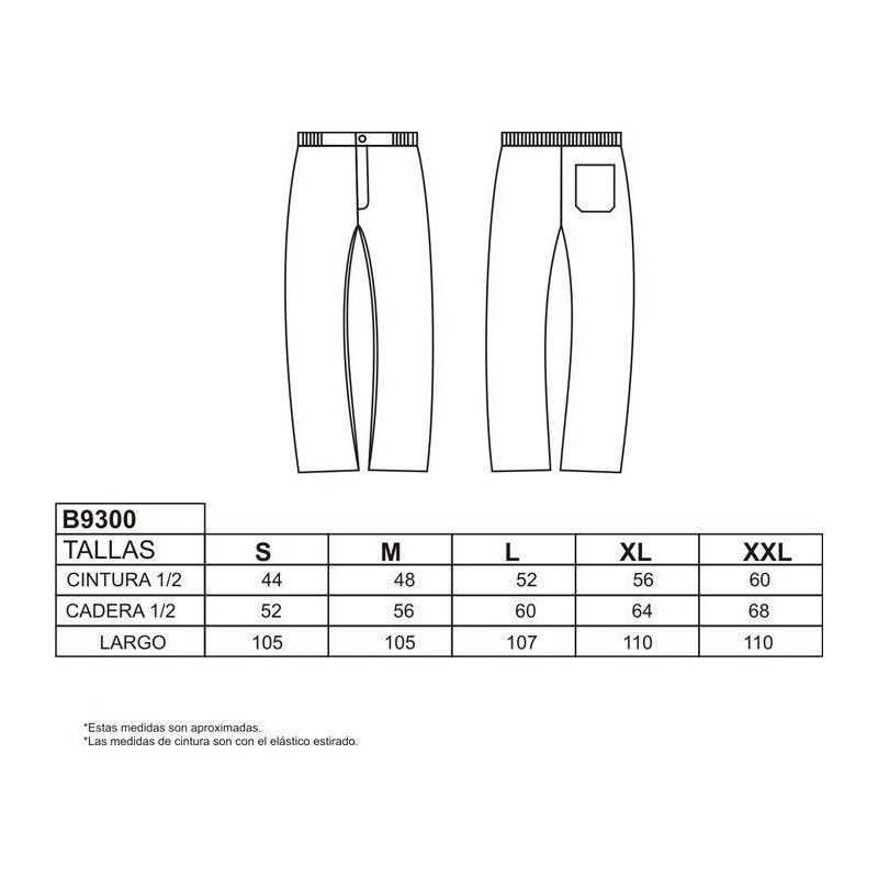 https://www.ropadetrabajo.com: Pantalón sanitario Workteam b9300 OUTLET