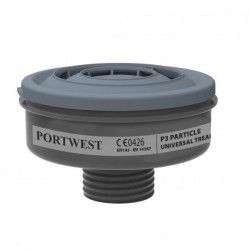 https://www.ropadetrabajo.com: Filtro de partículas P3, con rosca universal P946 Portwest