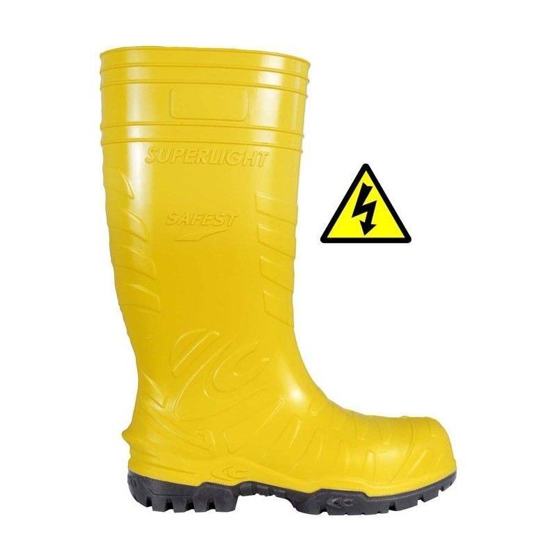 https://www.ropadetrabajo.com: Bota de protección Electrical Safest Yellow Cofra