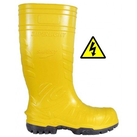 https://www.ropadetrabajo.com: Bota de protección Electrical Safest Yellow Cofra