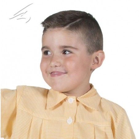 https://www.ropadetrabajo.com: Babi escolar cuello pico