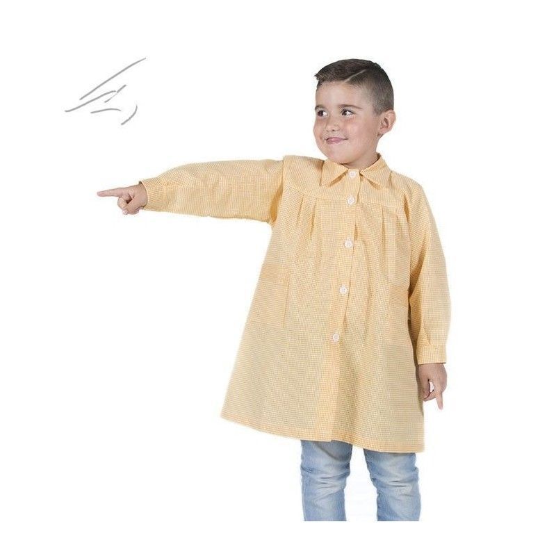 https://www.ropadetrabajo.com: Babi escolar cuello pico