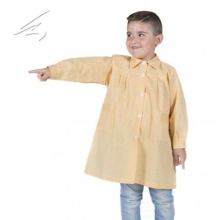 https://www.ropadetrabajo.com: Babi escolar cuello pico