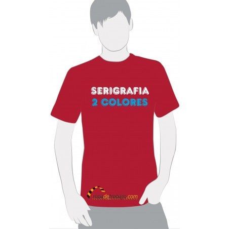 https://www.ropadetrabajo.com: Serigrafía a dos colores