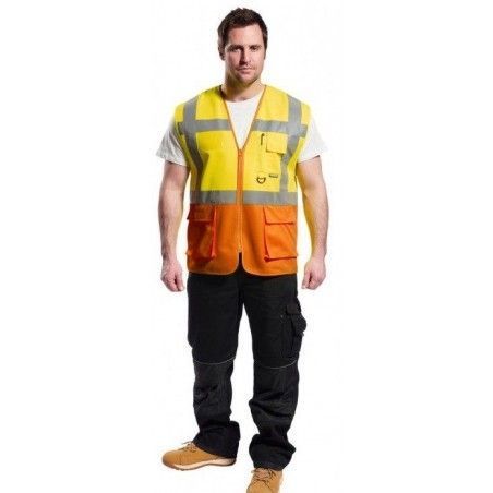 https://www.ropadetrabajo.com: Chaleco de alta visibilidad bicolor Portwest S376