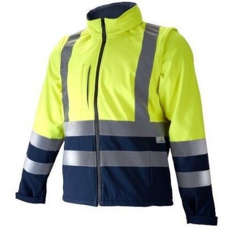 https://www.ropadetrabajo.com: Chaqueta Softshell de alta visibilidad Chintex 1210
