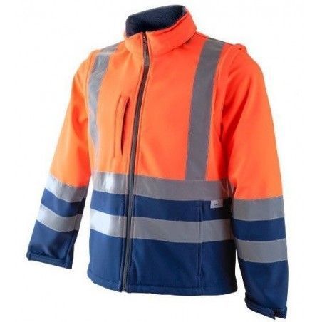 https://www.ropadetrabajo.com: Chaqueta Softshell de alta visibilidad Chintex 1210
