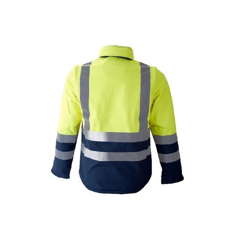 https://www.ropadetrabajo.com: Chaqueta Softshell de alta visibilidad Chintex 1210