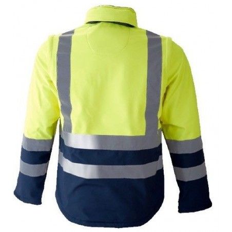 https://www.ropadetrabajo.com: Chaqueta Softshell de alta visibilidad Chintex 1210
