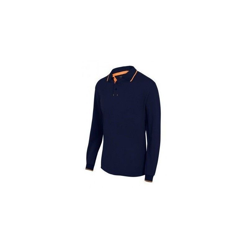 https://www.ropadetrabajo.com: Polo de trabajo manga larga Velilla 105515