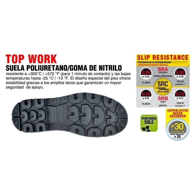 https://www.ropadetrabajo.com: Bota de protección metartarsal Protector Bis Cofra