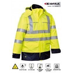 https://www.ropadetrabajo.com: Parka Ignífuga alta visibilidad Cofra St. Petersburg