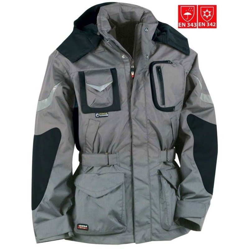 https://www.ropadetrabajo.com: Parka de protección Cofra Icestorm 3 en 1