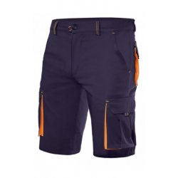 https://www.ropadetrabajo.com: Bermuda stretch bicolor multibolsillos Velilla 103010s