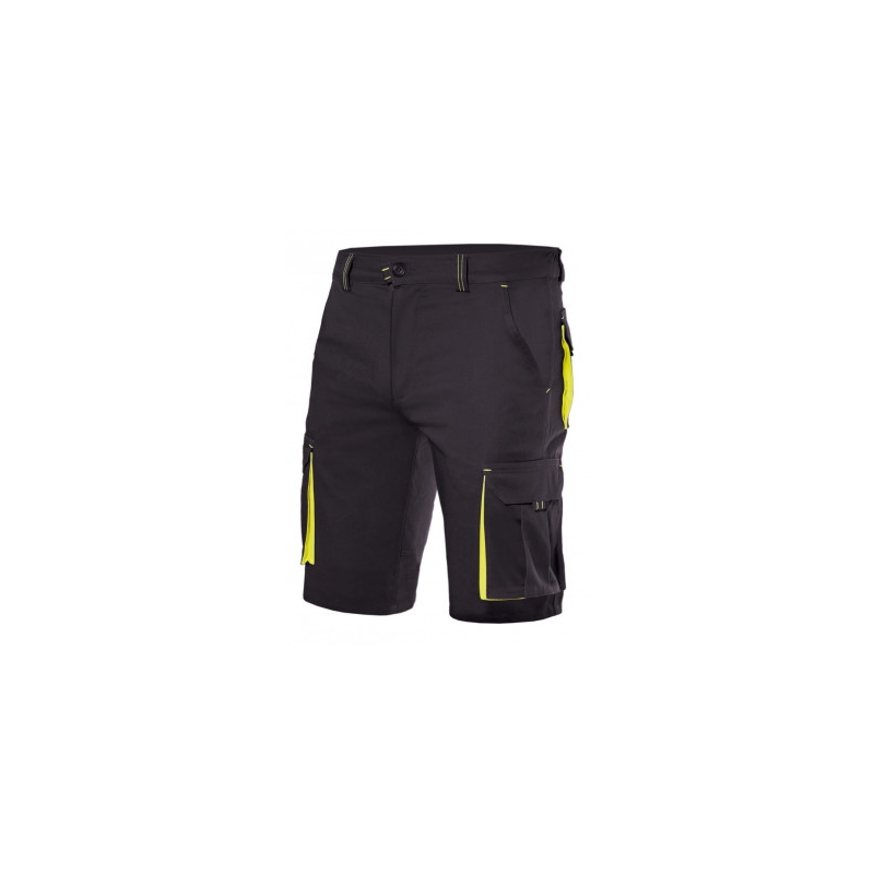 https://www.ropadetrabajo.com: Bermuda stretch bicolor multibolsillos Velilla 103010s