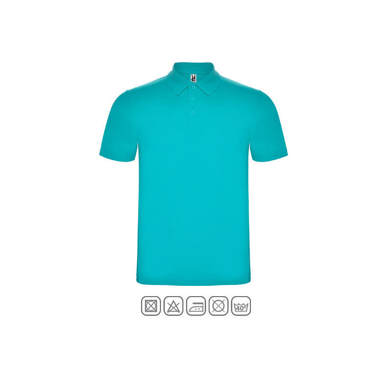 https://www.ropadetrabajo.com: Polo de trabajo en manga corta unisex Austral ROLY