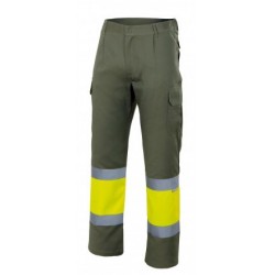 https://www.ropadetrabajo.com: Pantalón alta visibilidad bicolor Velilla 157 2