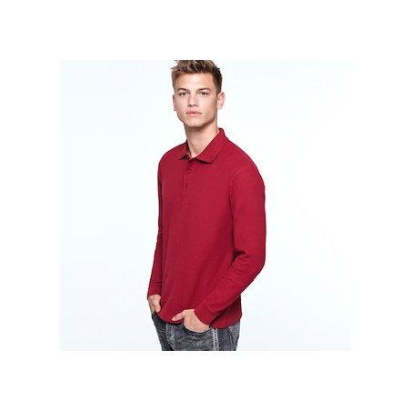 https://www.ropadetrabajo.com: Polo de trabajo de manga larga para hombre Estrella Roly