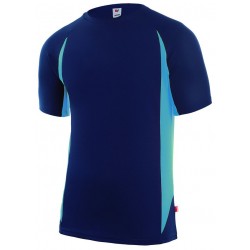 https://www.ropadetrabajo.com: Camiseta técnica bicolor Velilla 105501 2
