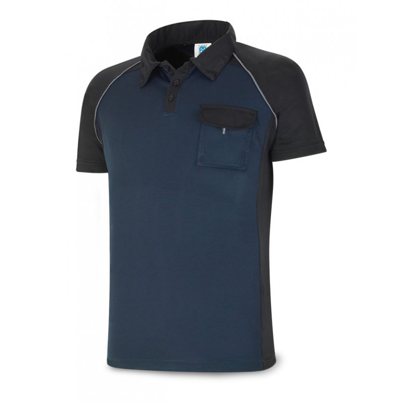 https://www.ropadetrabajo.com: Polo técnico bicolor manga corta 1288-Pol Marca