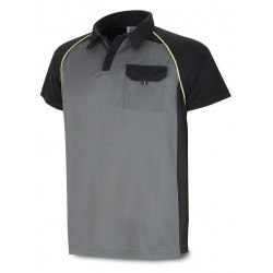 https://www.ropadetrabajo.com: Polo técnico bicolor manga corta 1288-Pol Marca 2