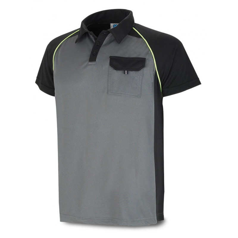 https://www.ropadetrabajo.com: Polo técnico bicolor manga corta 1288-Pol Marca