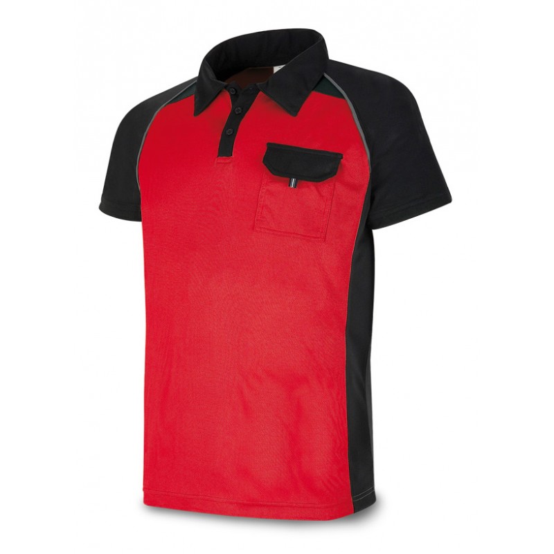 https://www.ropadetrabajo.com: Polo técnico bicolor manga corta 1288-Pol Marca