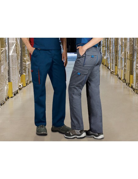 https://www.ropadetrabajo.com: Pantalón multibolsillos de trabajo Thunder Valento