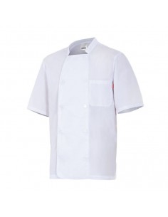 https://www.ropadetrabajo.com: Chaqueta de cocina popelín manga corta Velilla 405201